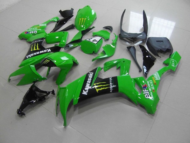 2008-2010 Green Monster 41 Kawasaki Ninja ZX10R Motorcycle Fairings 2008-2010 Green Monster 41 Kawasaki Ninja ZX10R Motorcycle Fairings