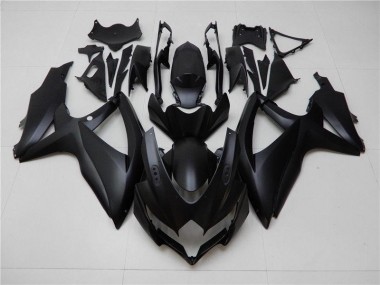 2008-2010 Matte Black Suzuki GSXR 600/750 Motorcycle Fairings
