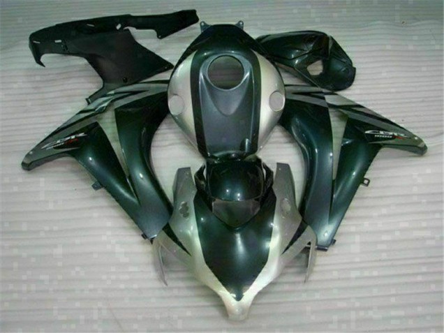 2008-2011 Black Silver Honda CBR1000RR Motorcycle Fairings