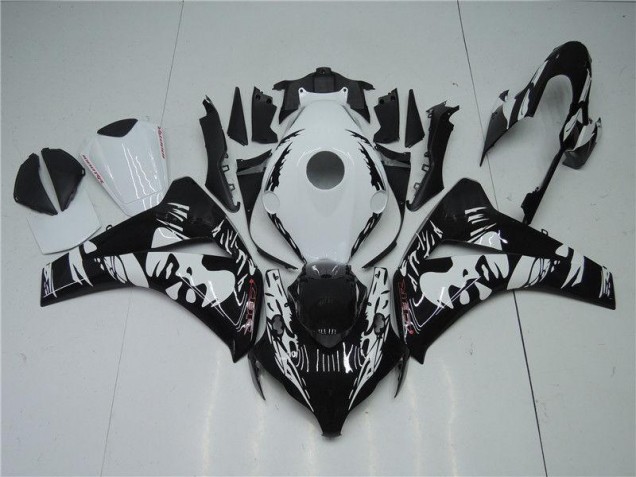 2008-2011 Black White Honda CBR1000RR Motorcycle Fairings 2008-2011 Black White Honda CBR1000RR Motorcycle Fairings