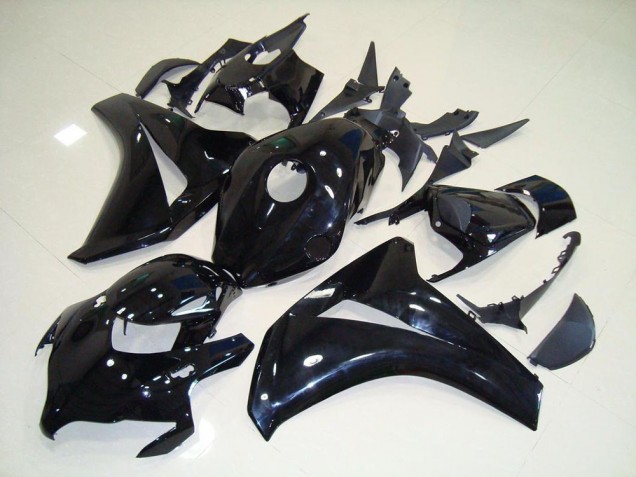 2008-2011 Glossy Black Honda CBR1000RR Complete Fairing Kit 2008-2011 Glossy Black Honda CBR1000RR Complete Fairing Kit