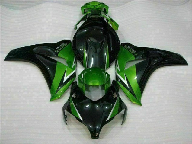 2008-2011 Green Black Honda CBR1000RR Motorcycle Fairings