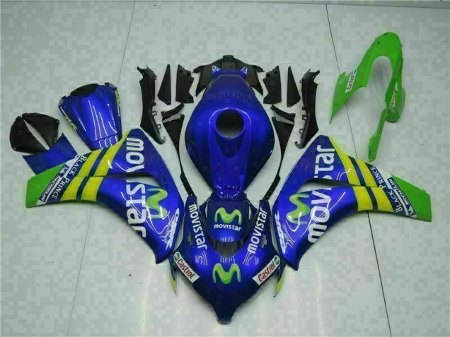 2008-2011 Green Blue Honda CBR1000RR Motorcycle Fairings 2008-2011 Green Blue Honda CBR1000RR Motorcycle Fairings