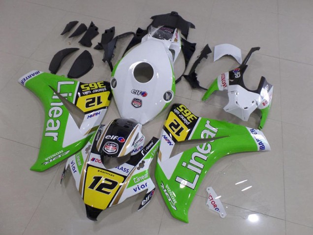 2008-2011 Green Linear Honda CBR1000RR Motorcycle Fairings 2008-2011 Green Linear Honda CBR1000RR Motorcycle Fairings