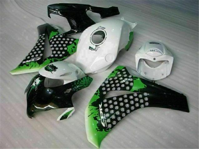2008-2011 Green White Honda CBR1000RR Motorcycle Fairings 2008-2011 Green White Honda CBR1000RR Motorcycle Fairings