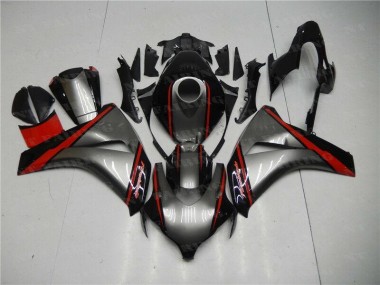 2008-2011 Grey Red Black Honda CBR1000RR Motorcycle Fairings