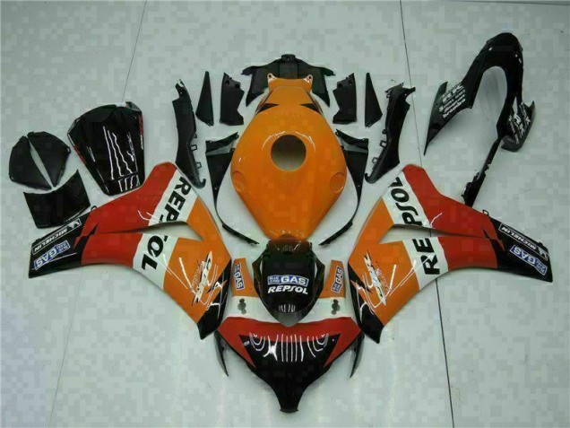 2008-2011 Orange Honda CBR1000RR Abs Fairing & Bodywork 2008-2011 Orange Honda CBR1000RR Abs Fairing & Bodywork