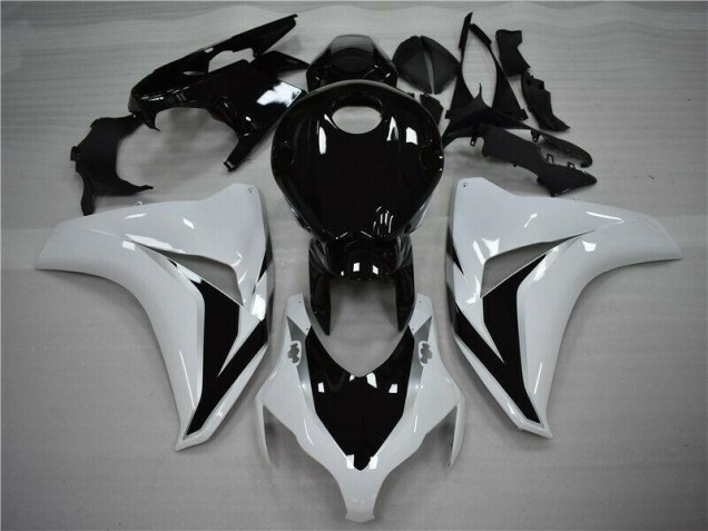 2008-2011 White Black Honda CBR1000RR Full Fairing Kit 2008-2011 White Black Honda CBR1000RR Full Fairing Kit