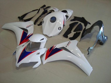 2008-2011 White Blue OEM Style Honda CBR1000RR Motorcycle Fairings