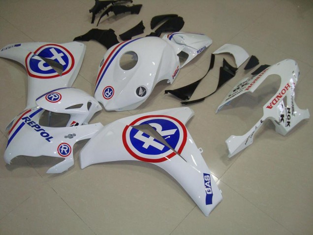 2008-2011 White Repsol Honda CBR1000RR Motorcycle Fairings 2008-2011 White Repsol Honda CBR1000RR Motorcycle Fairings