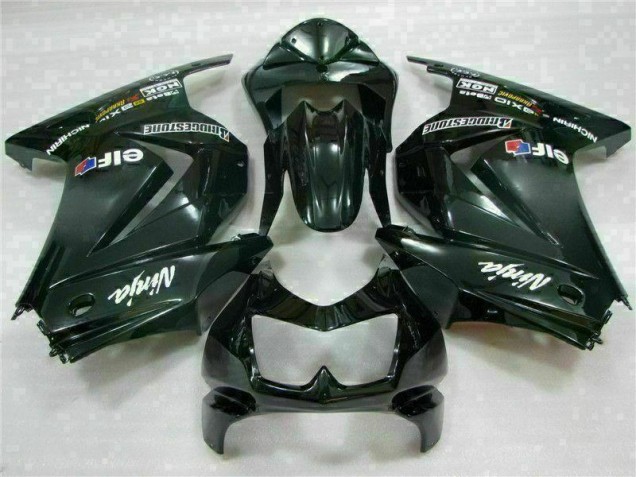 2008-2012 Black Kawasaki Ninja EX250 Plastic Full Fairing Kit 2008-2012 Black Kawasaki Ninja EX250 Plastic Full Fairing Kit