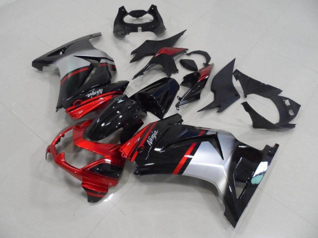 2008-2012 Candy Red Black Silver Kawasaki Ninja ZX250R Motorcycle Fairings & Bodywork 2008-2012 Candy Red Black Silver Kawasaki Ninja ZX250R Motorcycle Fairings & Bodywork