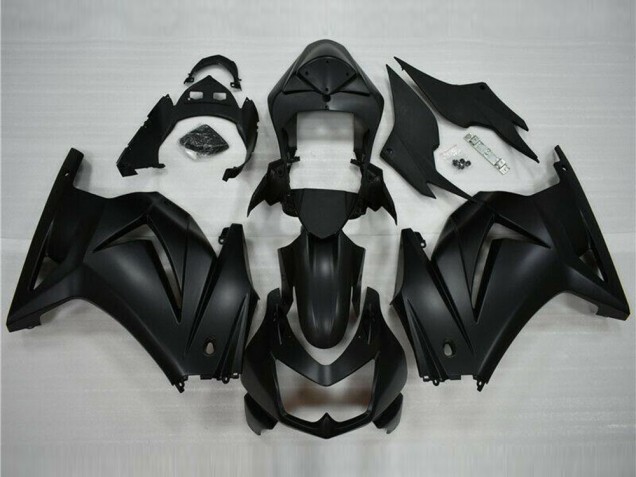 2008-2012 Matte Black Kawasaki Ninja EX250 Plastic Full Fairing Kit 2008-2012 Matte Black Kawasaki Ninja EX250 Plastic Full Fairing Kit