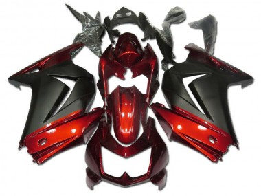 2008-2012 Red Grey Kawasaki Ninja EX250 Motorcycle Fairings