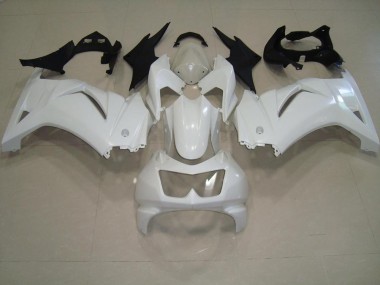 2008-2012 White Kawasaki Ninja ZX250R Motorcycle Fairings & Bodywork & Bodywork