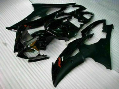 2008-2016 Black Yamaha YZF R6 Abs Motorcycle Fairings