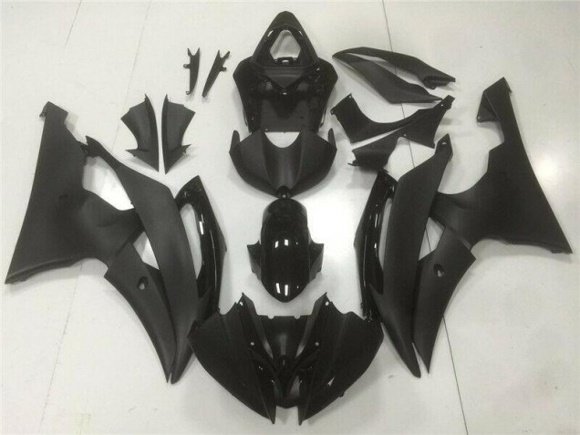 2008-2016 Black Yamaha YZF R6 Fairing Kit & Bodywork 2008-2016 Black Yamaha YZF R6 Fairing Kit & Bodywork