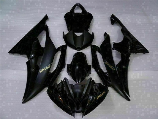 2008-2016 Black Yamaha YZF R6 Full Motorcycle Fairings 2008-2016 Black Yamaha YZF R6 Full Motorcycle Fairings