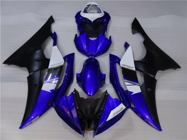 2008-2016 Blue Black Yamaha YZF R6 Motorcycle Fairings & Bodywork 2008-2016 Blue Black Yamaha YZF R6 Motorcycle Fairings & Bodywork