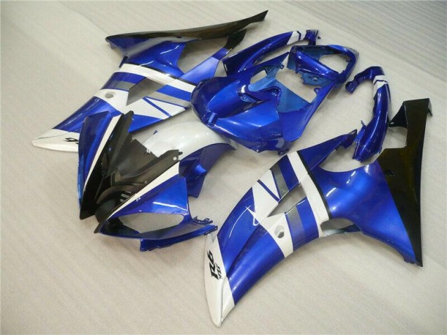 2008-2016 Blue White Black Yamaha YZF R6 Motorcycle Fairings & Bodywork 2008-2016 Blue White Black Yamaha YZF R6 Motorcycle Fairings & Bodywork