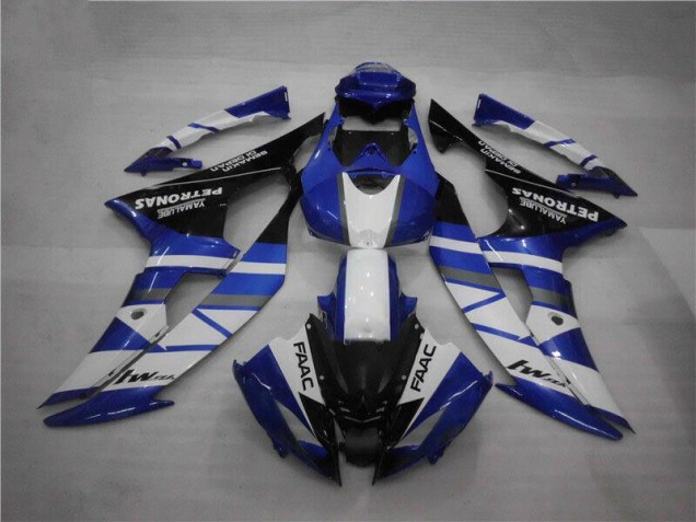2008-2016 Blue White FAAC Yamaha YZF R6 Motorcycle Fairings 2008-2016 Blue White FAAC Yamaha YZF R6 Motorcycle Fairings