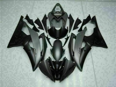 2008-2016 Grey Black Yamaha YZF R6 Fairing Kit