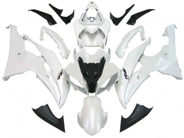 2008-2016 Pearl White R6 Yamaha YZF R6 Motorcycle Fairings 2008-2016 Pearl White R6 Yamaha YZF R6 Motorcycle Fairings
