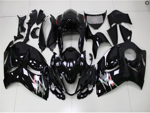 2008-2019 Glossy Black Suzuki GSXR 1300 Motorcycle Fairings & Bodywork 2008-2019 Glossy Black Suzuki GSXR 1300 Motorcycle Fairings & Bodywork
