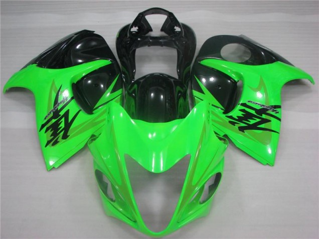 2008-2019 Green Black Suzuki GSXR 1300 Motorcycle Fairings & Bodywork 2008-2019 Green Black Suzuki GSXR 1300 Motorcycle Fairings & Bodywork
