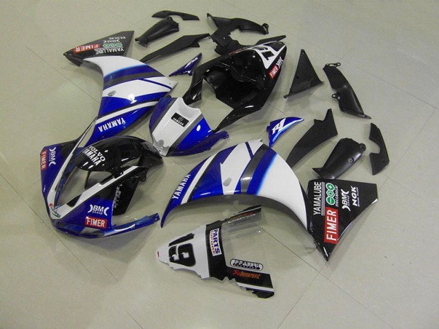 2009-2011 Blue Black Yamaha YZF R1 Motorcycle Fairings 2009-2011 Blue Black Yamaha YZF R1 Motorcycle Fairings