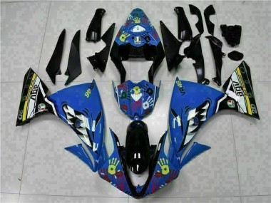 2009-2011 Blue Yamaha YZF R1 Motorcycle Fairings & Bodywork