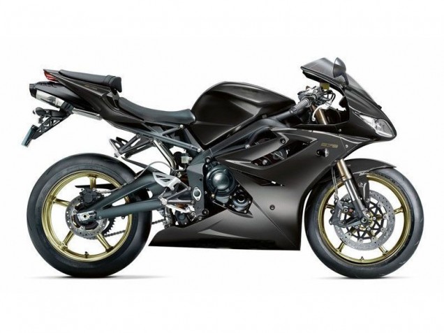 2009-2012 Black Triumph Daytona 675 Triple Motorcycle Fairings & Bodywork & Bodywork 2009-2012 Black Triumph Daytona 675 Triple Motorcycle Fairings & Bodywork & Bodywork
