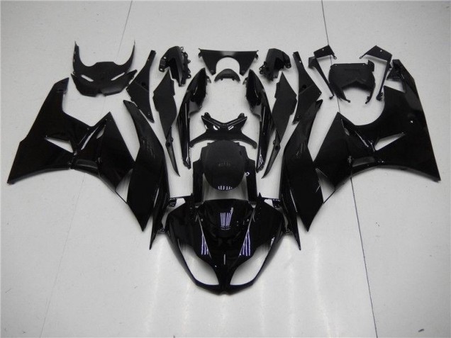 2009-2012 Glossy Black Kawasaki Ninja ZX6R Motorcycle Fairings 2009-2012 Glossy Black Kawasaki Ninja ZX6R Motorcycle Fairings