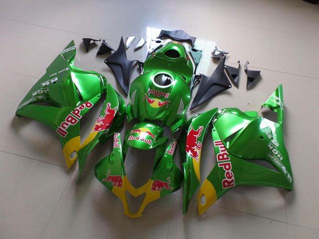 2009-2012 Green Red Bull Honda CBR600RR Motorcycle Fairings 2009-2012 Green Red Bull Honda CBR600RR Motorcycle Fairings