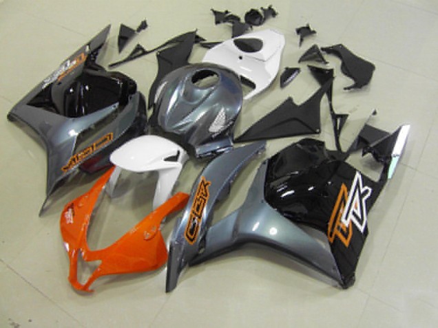 2009-2012 Orange Grey Black Honda CBR600RR Motorcycle Fairings 2009-2012 Orange Grey Black Honda CBR600RR Motorcycle Fairings
