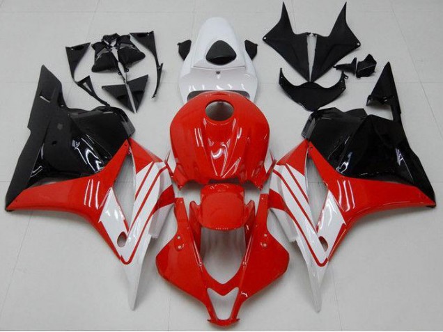 2009-2012 Red White Black Honda CBR600RR Plastics Motorcycle Fairings 2009-2012 Red White Black Honda CBR600RR Plastics Motorcycle Fairings