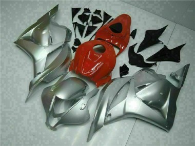 2009-2012 Silver Honda CBR600RR Motorcycle Fairings