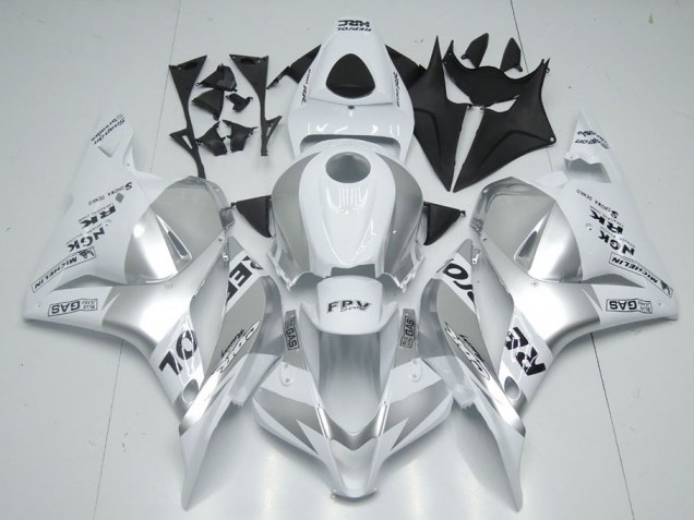 2009-2012 White Silver Repsol Honda CBR600RR Motorcycle Fairings 2009-2012 White Silver Repsol Honda CBR600RR Motorcycle Fairings