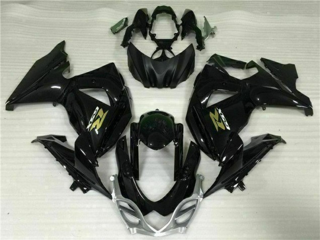 2009-2016 Black Suzuki GSXR1000 Full Fairing Kit 2009-2016 Black Suzuki GSXR1000 Full Fairing Kit