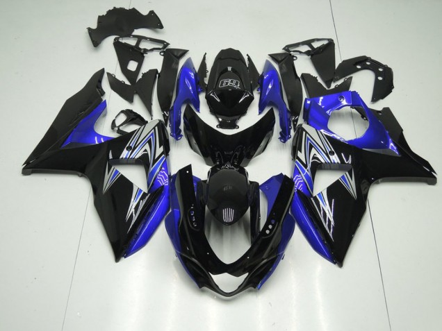 2009-2016 Blue and Black Suzuki GSXR 1000 Motorcycle Fairings 2009-2016 Blue and Black Suzuki GSXR 1000 Motorcycle Fairings