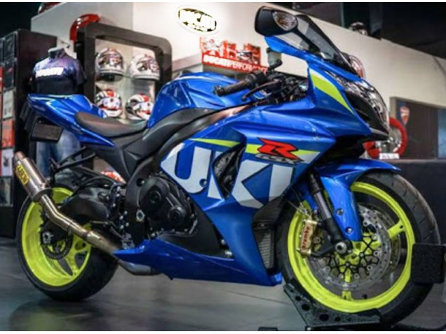 2009-2016 Blue White Suzuki GSXR1000 Motorcycle Fairings & Bodywork 2009-2016 Blue White Suzuki GSXR1000 Motorcycle Fairings & Bodywork