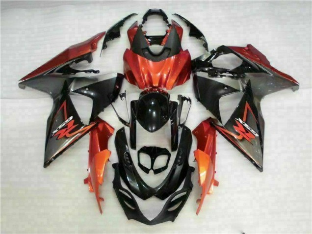 2009-2016 Brown Black Suzuki GSXR1000 Motorcycle Fairings & Plastics