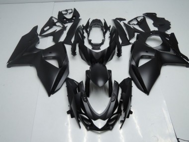 2009-2016 Matte Black Suzuki GSXR 1000 Motorcycle Fairings