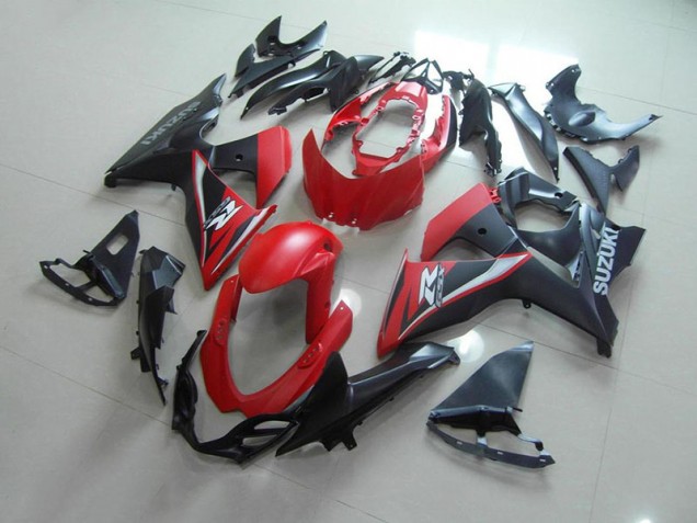 2009-2016 Matte Red Black Suzuki GSXR 1000 Motorcycle Fairings 2009-2016 Matte Red Black Suzuki GSXR 1000 Motorcycle Fairings