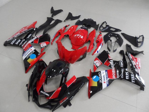 2009-2016 Red Jomo Suzuki GSXR 1000 Motorcycle Fairings 2009-2016 Red Jomo Suzuki GSXR 1000 Motorcycle Fairings