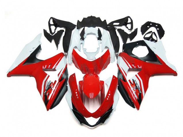 2009-2016 Red White Black Suzuki GSXR1000 Motorcycle Fairings 2009-2016 Red White Black Suzuki GSXR1000 Motorcycle Fairings