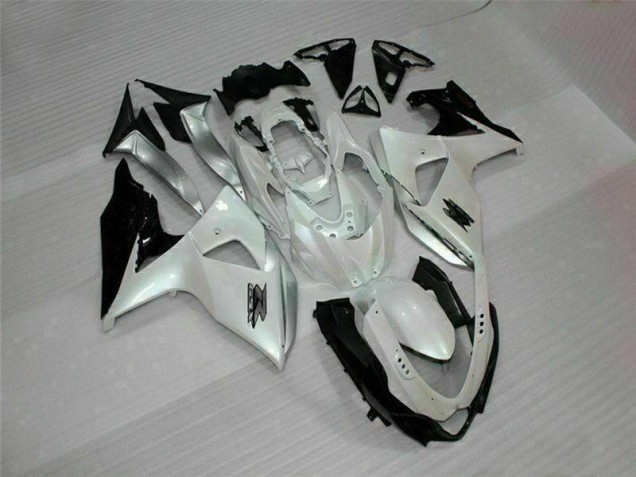 2009-2016 White Black Suzuki GSXR1000 Motorcycle Fairings 2009-2016 White Black Suzuki GSXR1000 Motorcycle Fairings