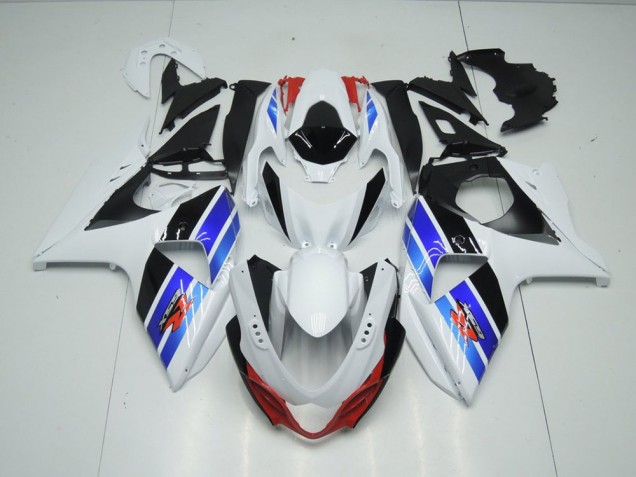 2009-2016 White Blue Black Suzuki GSXR 1000 Motorcycle Fairings 2009-2016 White Blue Black Suzuki GSXR 1000 Motorcycle Fairings