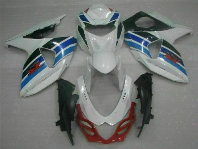 2009-2016 White Suzuki GSXR1000 Motorcycle Fairings 2009-2016 White Suzuki GSXR1000 Motorcycle Fairings