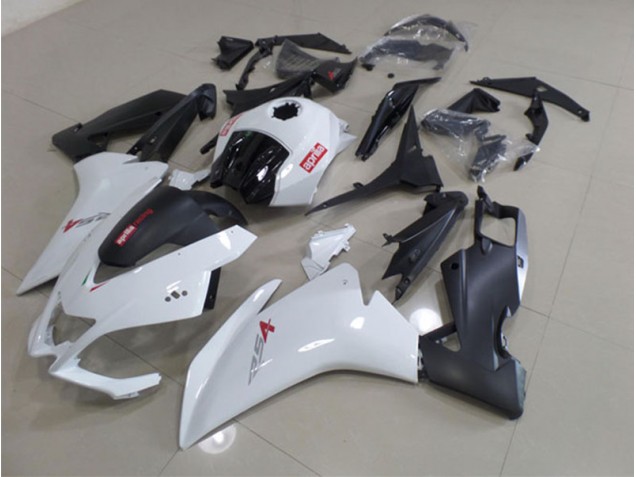 2011-2014 White Black Aprilia RS4 50 125 Motorcycle Fairings 2011-2014 White Black Aprilia RS4 50 125 Motorcycle Fairings
